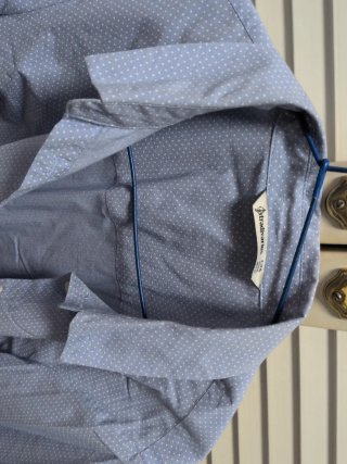 Camisa Stradivarius Azul Talla L