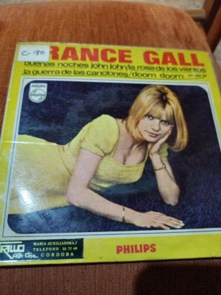 Vinilo 7 pulgadas France Gall