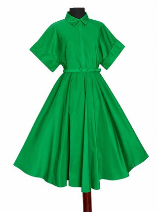 Vestido Carolina Herrera Verde Talla M