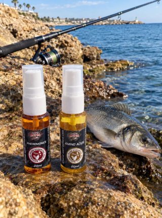 2 Atrayentes Pesca 20ml, Feromonas, Aminoácidos