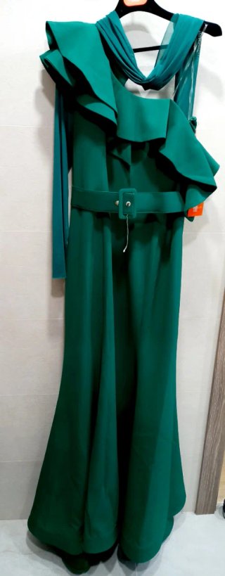 Vestido largo ocasiones especiales T46.