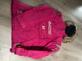 Abrigo Canguro Canadian Peak Fucsia Talla S