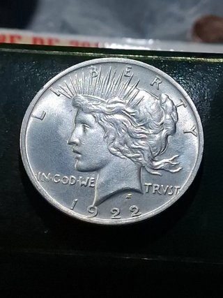 Moneda Peace Dollar de Plata