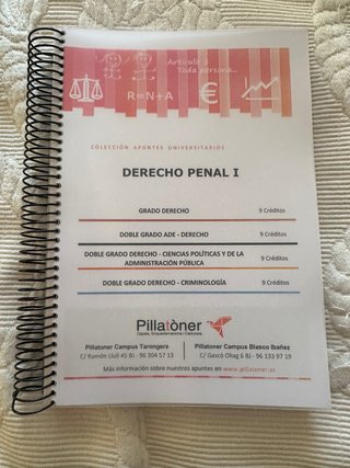 Resumenes derecho penal I
