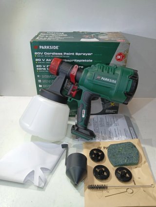 Pistola Pintura a Batería Parkside 20V