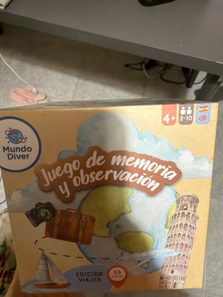 Juego de Memoria y Observación - Edición Viajes