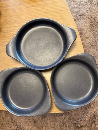 Set de 3 Cazuelas de Hierro Fundido marca Castey