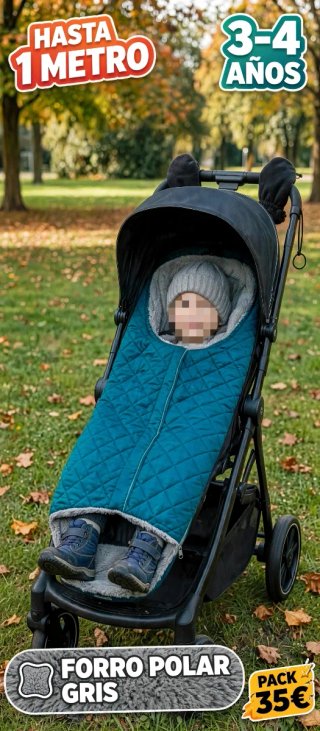 Saco para Silla de Paseo hasta (3-4 Años)