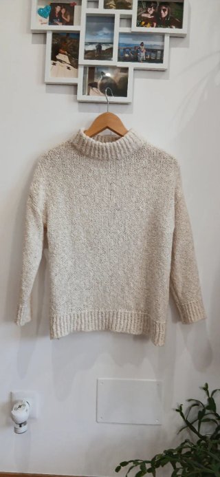 Jersey Blanco de Punto