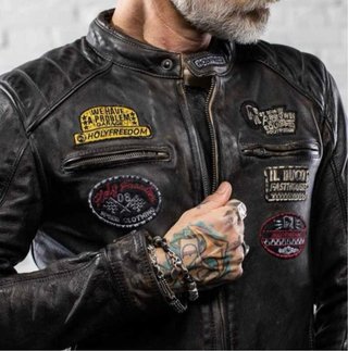 Chaqueta Cuero Holy Freedom Zero Evolution