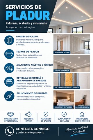 TRABAJOS DE PLADUR EN PAMPLONA Y ALREDEDORES