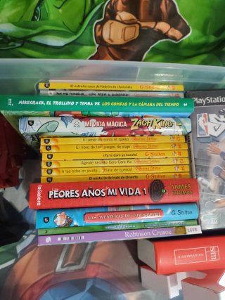 Libros geronimo Stilton, los compas etc...