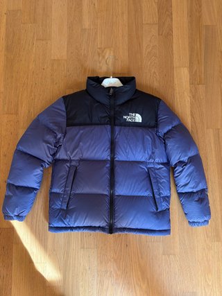 The North Face Giacca invernale con logo ricamato