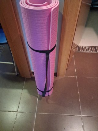 Esterilla de Yoga Rosa