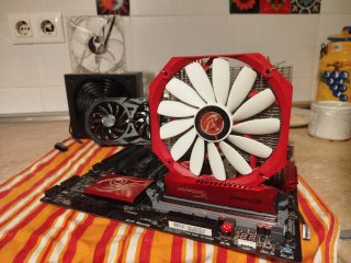 Componentes PC: Placa Base, RAM y Disipador: lote