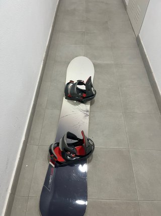 Tabla de Snow Burton Clash con Fijaciones + botas