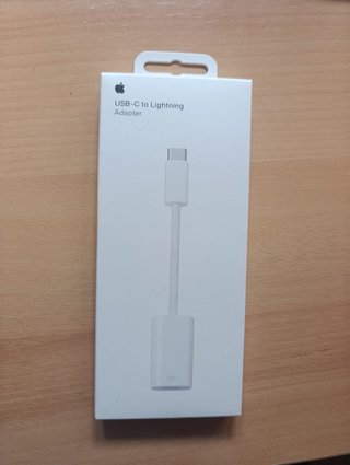 Adaptador USB-C a Lightning Apple