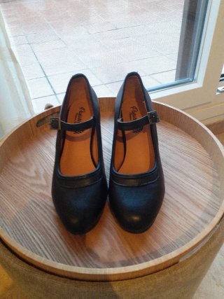 Zapatos de Flamenco Danza Negros
