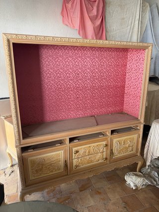 Mueble Vitrina Clásico