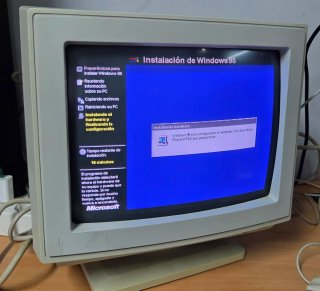 Monitor CRT Siemens Antiguo VGA