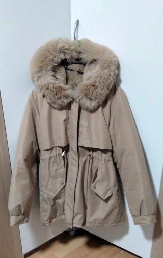 Parka Shein Beige