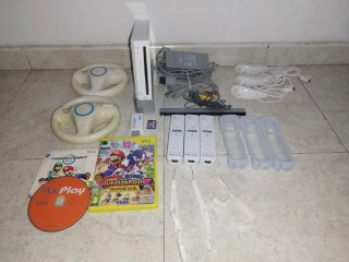 Pack Consola Nintendo Wii con Juegos y Accesorios