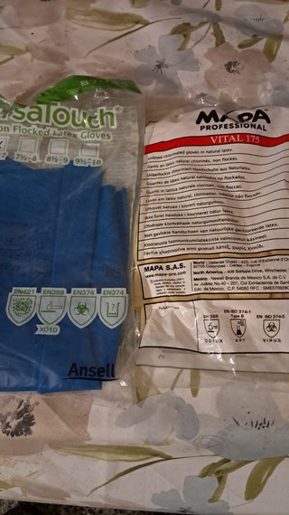 Lote guantes