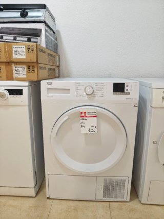 Secadora Beko 8kg A++ bomba de calor con garantía.