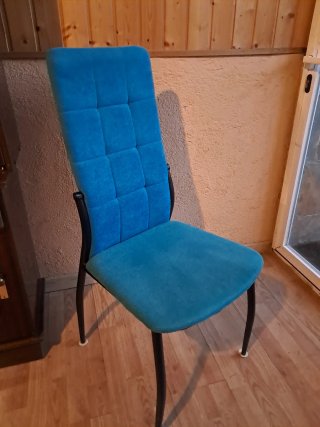 Silla de Comedor Turquesa