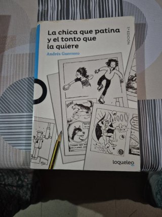 La chica que patina y el tonto que la quiere