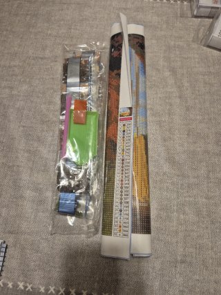 Kit de punto de diamante cascadas (sin hacer)
