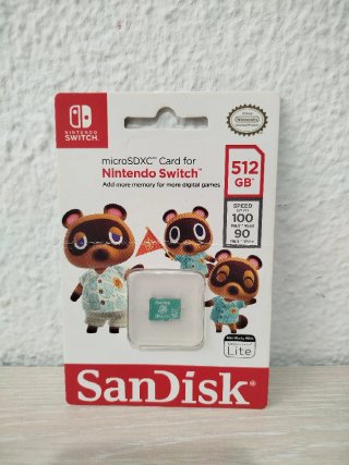 MicroSDXC 512GB Animal Crossing Nintendo Switch