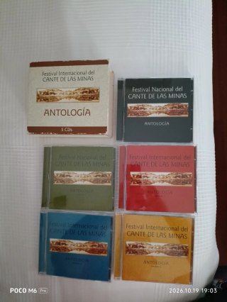 5 CDs Antología Cante de las Minas