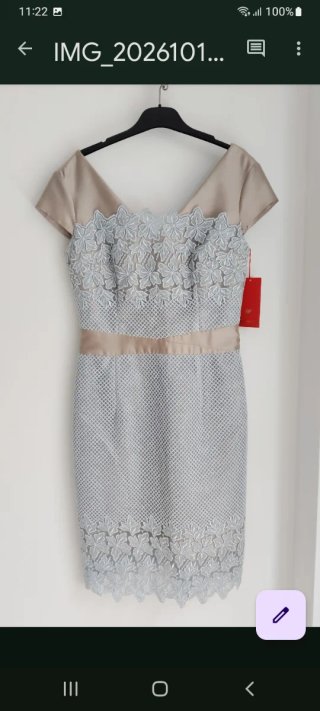 Vestido corto firma Esthefan T40.