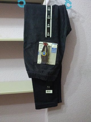 Pantalón de pana gris esmara Talla 44