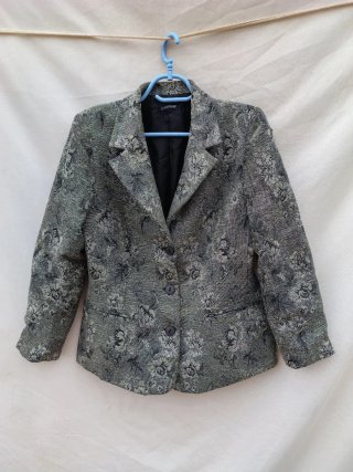 Lufranc Blazer Vintage Motivo Floral Talla 42