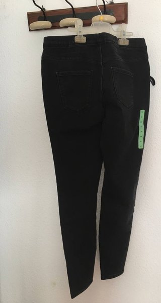 Pantalón Elástico Negro Talla M