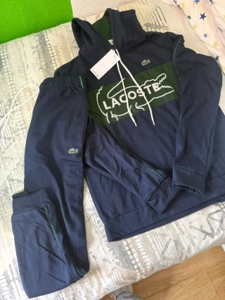Chándal Lacoste Azul y Verde