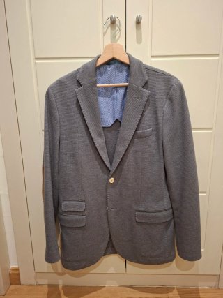Blazer Massimo Dutti Gris