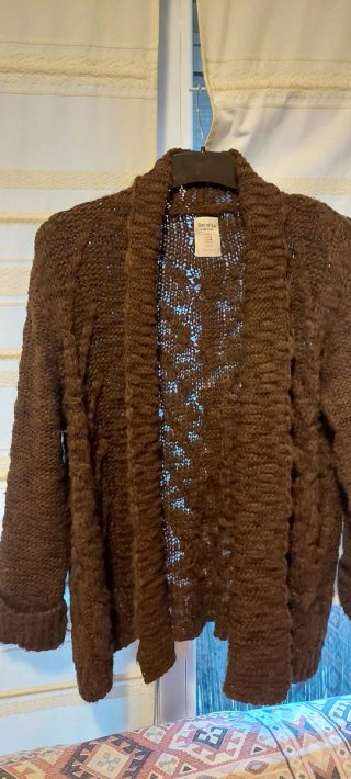 Cárdigan Bershka Marrón