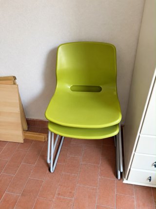2 Sillas de Escritorio Verdes