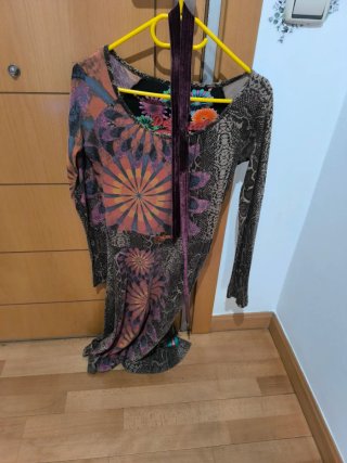 Vestido Desigual Estampado