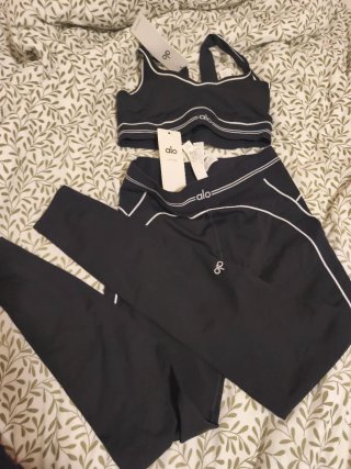 Conjunto Deportivo Alo Negro Talla M