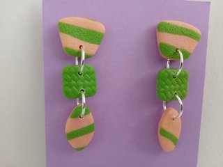 Pendientes Artesanales Geométricos