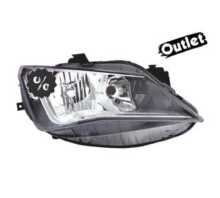 HG FARO DCH PARA SEAT IBIZA 12-17 FONDO OSCURO + CROMO R0169
