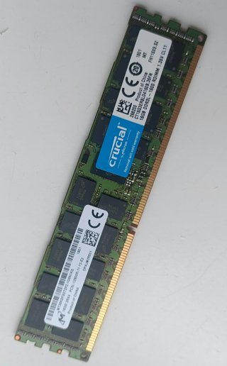 Memoria RAM Crucial 16GB DDR3L 1600MHz ECC
