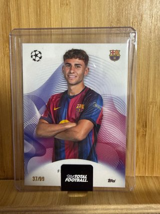Carta Topps Fermín López 37/99