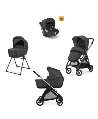 Carrello Inglesina Electa Nero + extra
