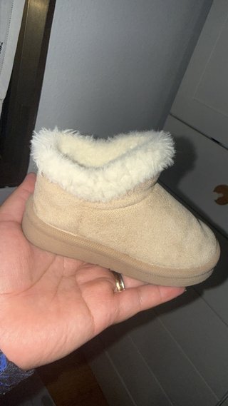 Botines de Bebé Color Beige
