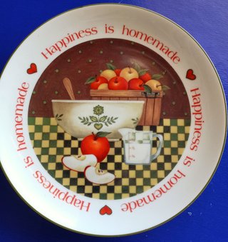 Plato Decorativo Happiness is Homemade